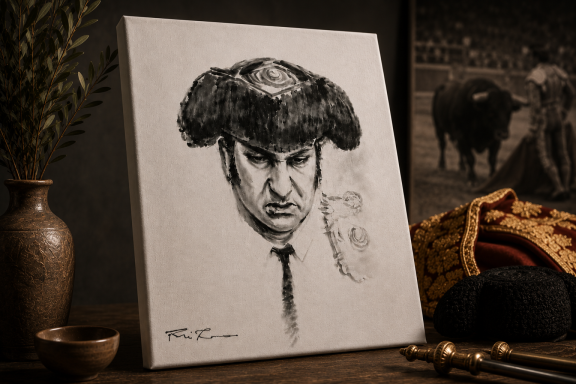 Lienzo artístico "La Mirada" | Colección Morantier's